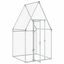 vidaXL Jaula para gallinas acero galvanizado plateado 200x100x190 cm, , large indicador imagen numero 3