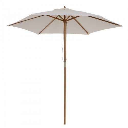 Sombrilla Outsunny para jard&iacute;n color Crema, , large Imagen numero 1