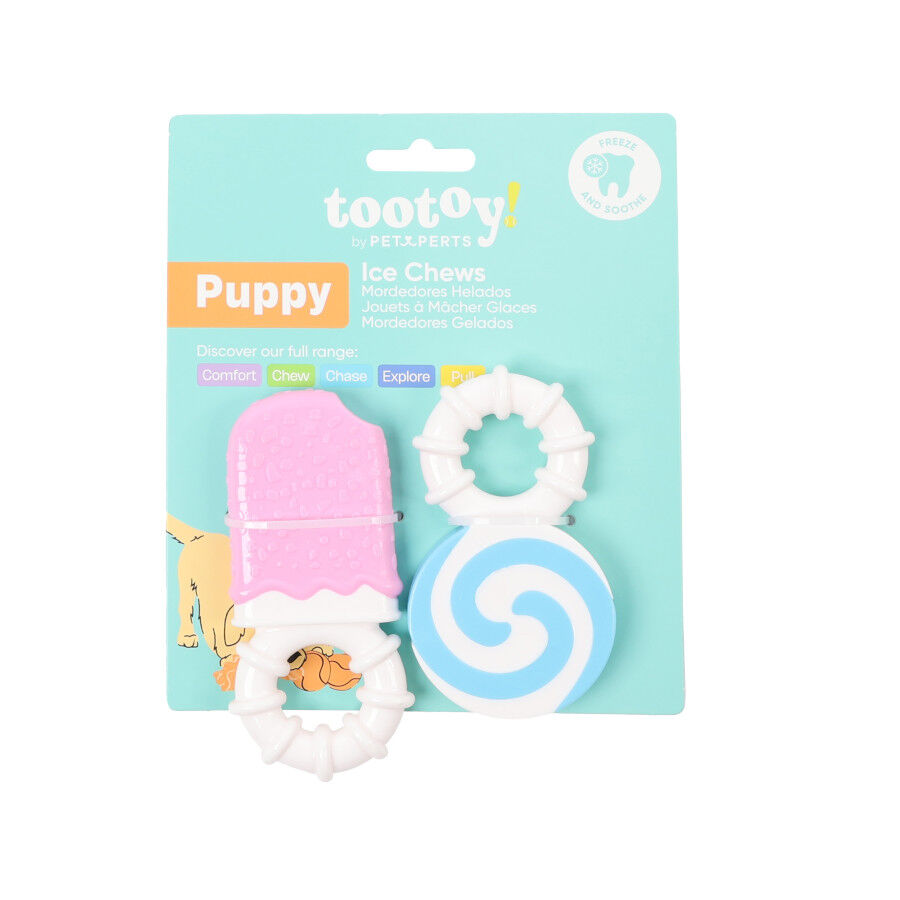 Tootoy! Pack de Mordedores Frios para cachorros, , large Imagen numero 9
