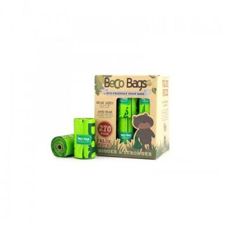 Pack de 270 bolsas de basura para excrementos Becobags para perros olor Neutro