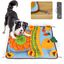 Nobleza Alfombra Olfativa Juego de Inteligencia para Perros, Juguete Interactivo, Estera de Alimentación Lenta para Entrenamiento de Forrajeo, Ventosas Antideslizantes, Snuffle Mat L75*W58CM Blue, , large indicador imagen numero 1