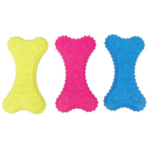 Hueso con huellas juguete para perros, , large Imagen numero 1