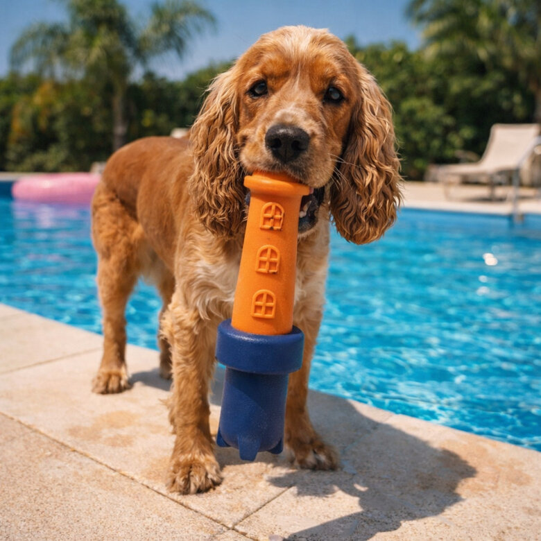 Summer Vibes Faro Flotante Mordedor Juguete para perros