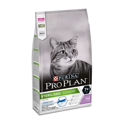 Pro Plan Senior Sterilized Pavo pienso para gatos