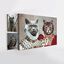 Pet Story Retrato Personalizado de Mascota Lienzo Las Reinas, , large indicador imagen numero 1