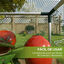 Outsunny Jaula de Cultivo Jaula de Protección con Soportes de Acero Puerta con Cremallera para Proteger las Plantas Flores en Patio Jardín Terraza 125x125x62,5 cm Verde, , large indicador imagen numero 5