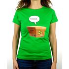 Camiseta mujer "Schrödinger" color Verde, , large image number null