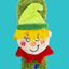 Wonder Christmas Elfo de Cuerdas peluche navideño para perros, , large indicador imagen numero 4