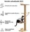 Fukumaru &Aacute;rbol de pared para gatos de madera natural &ndash; dise&ntilde;o modular elegante y funcional, , large indicador imagen numero 3