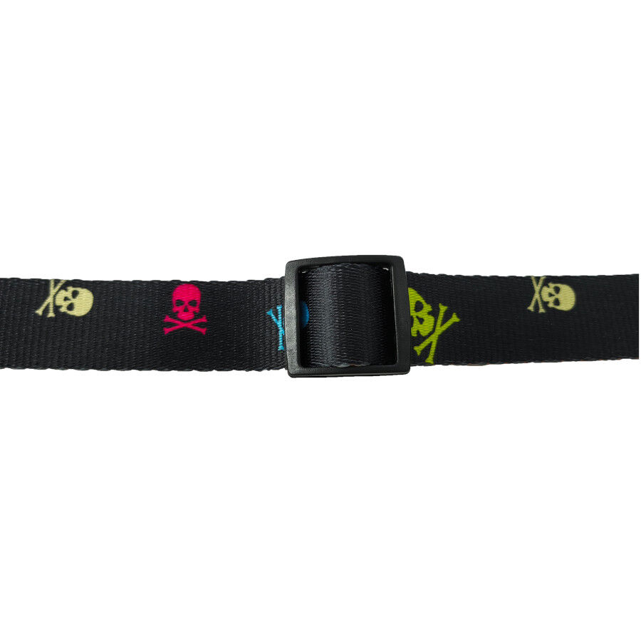 Gotoo Collar estampado calavera negro para perros, , large Imagen numero 4