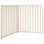 vidaXL Puerta para Perros Plegable Paneles Puerta Mascotas Madera de Álamo, , large indicador imagen numero 6