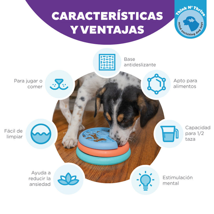 Outward Hound Puppy Lickin&#039; Layers Juguete Interactivo con Chuches para cachorros thumbnail