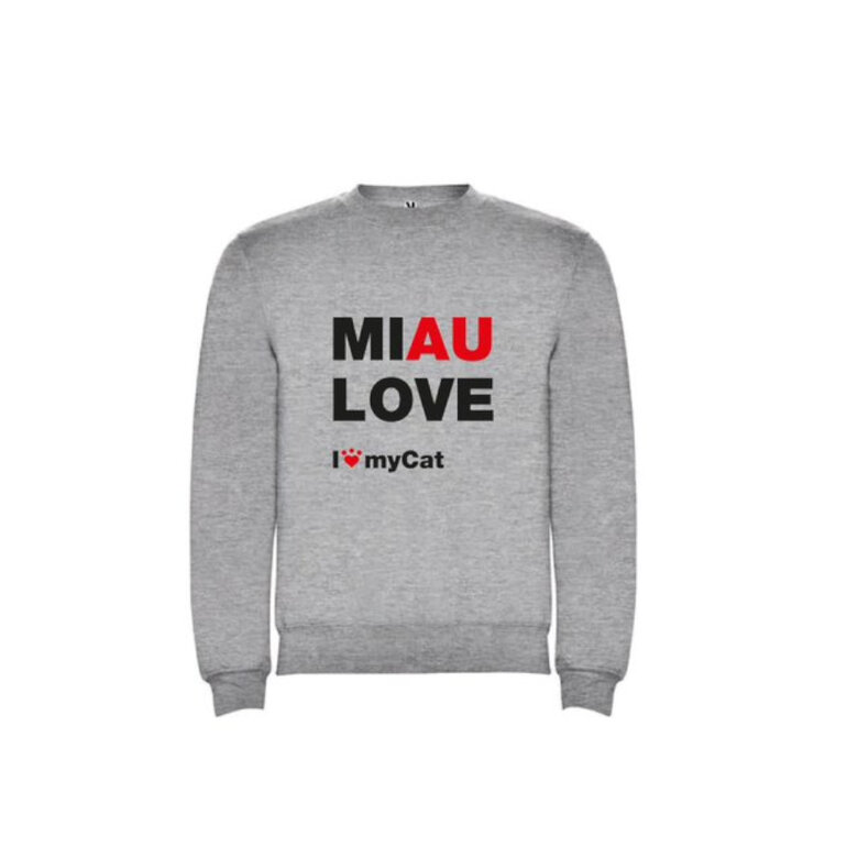 Outech I Love My Cat Sudadera Adulto con estampado gato, , large image number null