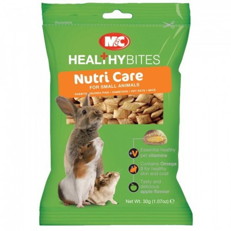 Snack Nutri Care para animales pequeños sabor Natural, , large image number null