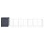 vidaXL Gallinero con corral acero galvanizado gris 165x863x181 cm, , large indicador imagen numero 3