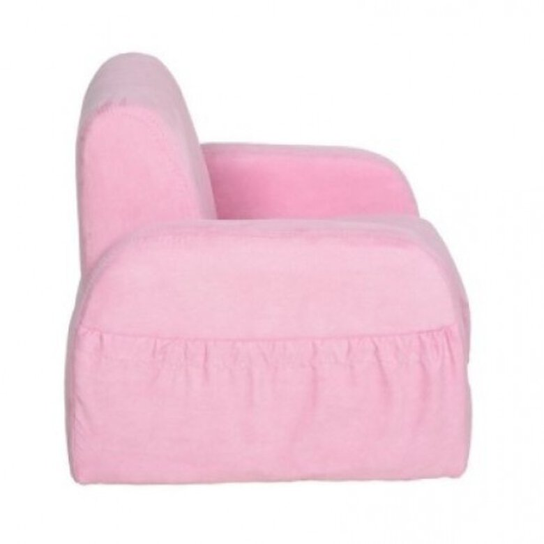Sillón Homcom de diseño acolchado para perros color Rosa, , large image number null