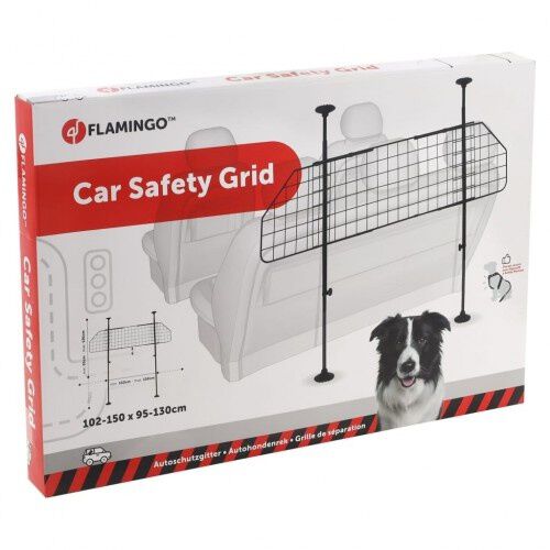 Flamingo hula barra de seguridad para mascotas en vehículos thumbnail