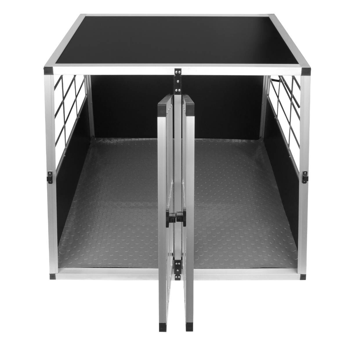 MonsterShop Jaula de Coche puertas dobles para Mascotas thumbnail