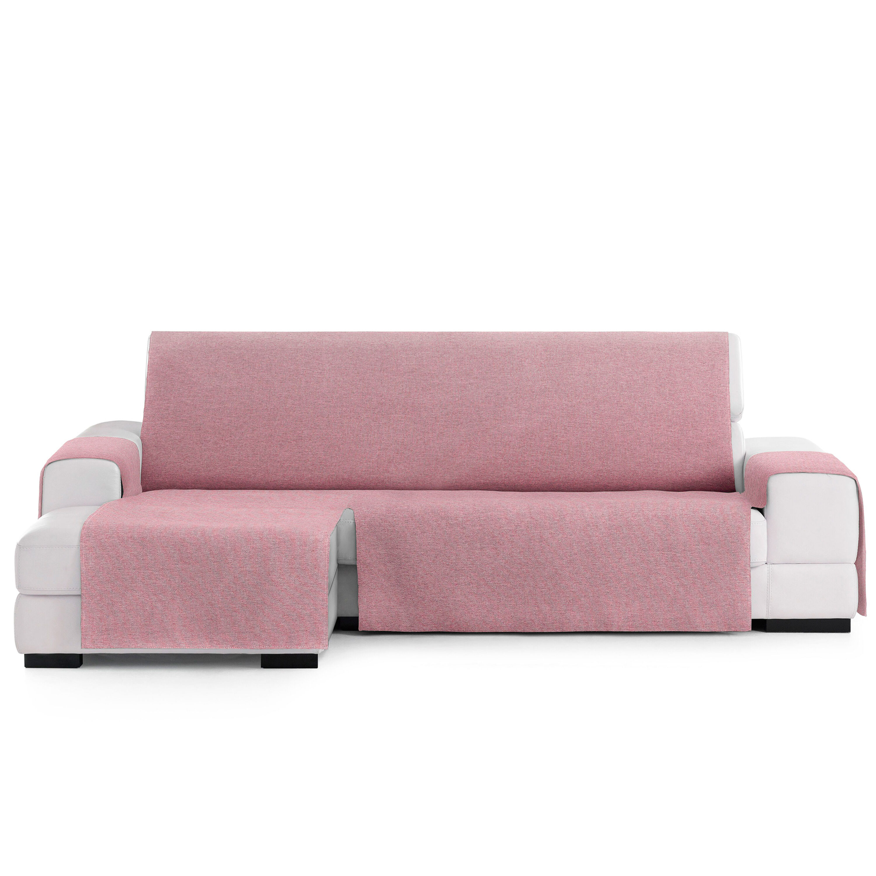 Vipalia Protector Cubre Sof&aacute; Chaise Izquierdo 290 Color Rosa Modelo Brisa, , large Imagen numero 1