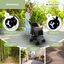 Carrito para perros Plegable Mobiclinic Ruedas con freno y 360º 3 accesos Con toldo Cesta almacenaje y portavasos Gris, , large indicador imagen numero 5