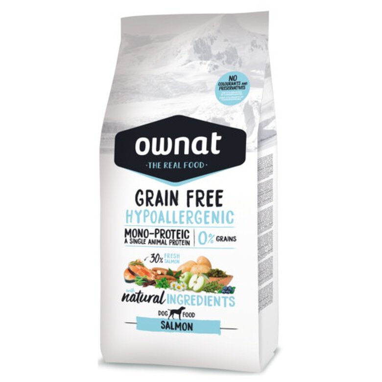 Ownat Grain Free Hypoallergenic salmón para perros image number null