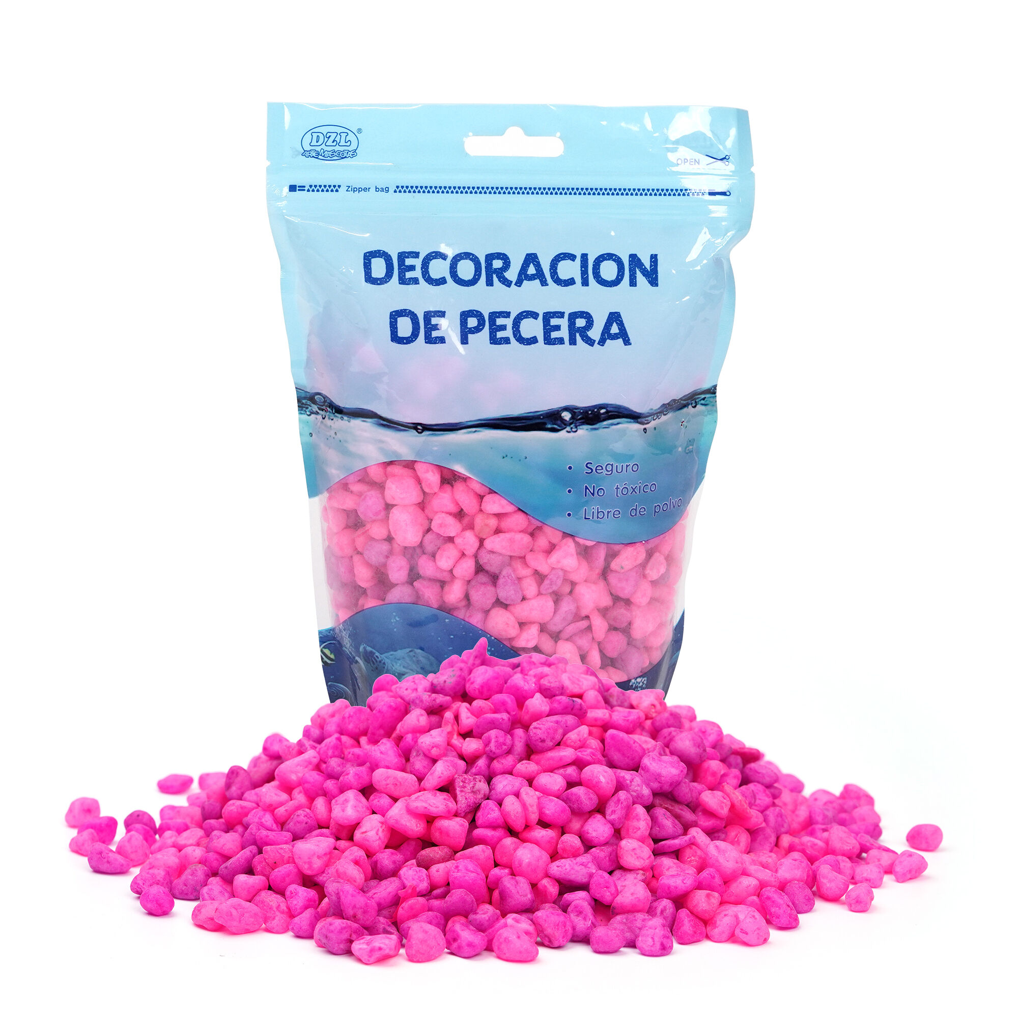 DZL Piedras Decorativas Grano Jardín para perros