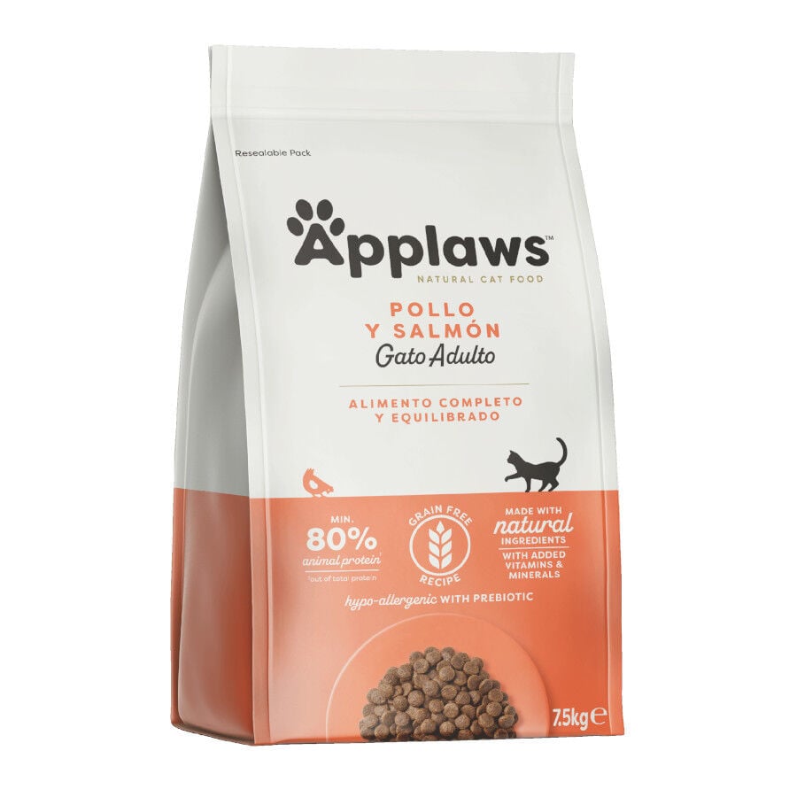 Applaws Adult Grain Free Salmón y Pollo pienso para gatos