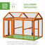 PawHut Gallinero Madera Natural, , large indicador imagen numero 4