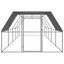 vidaXL Jaula gallinero de acero galvanizado 3x10x2 m, , large indicador imagen numero 31