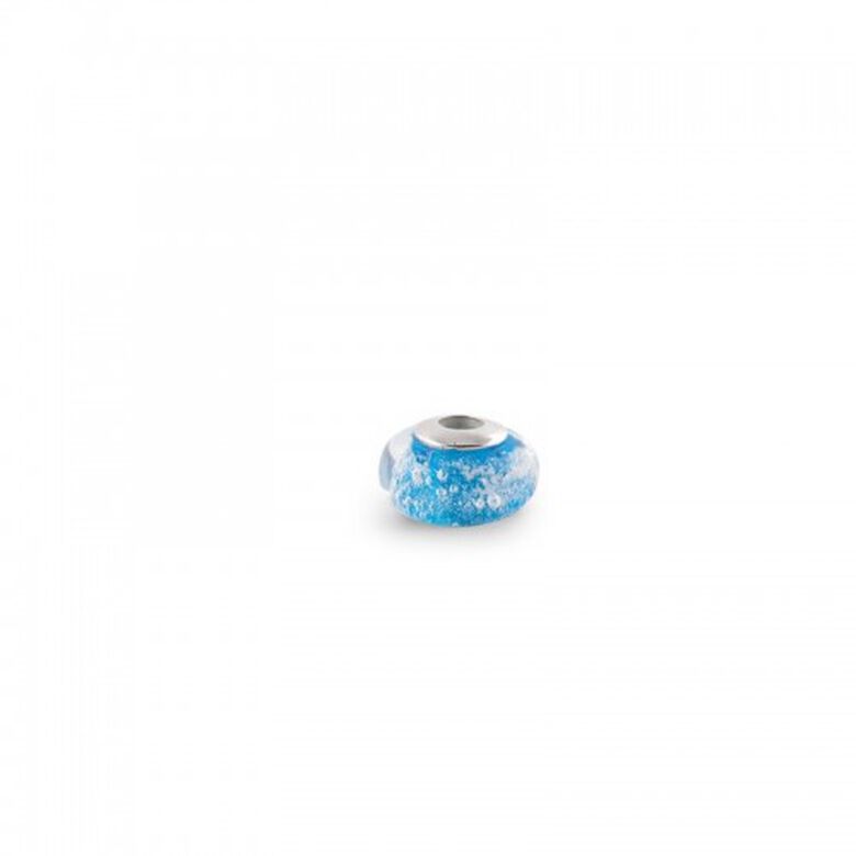 Charm Plata color Azul