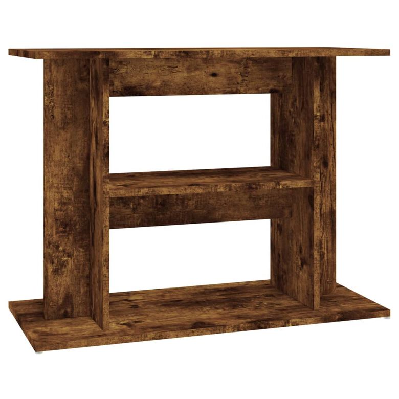 VidaXL Mesa de madera roble ahumado para acuarios thumbnail