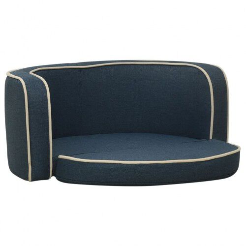Vidaxl sof&aacute; plegable azul para perros, , large Imagen numero 3