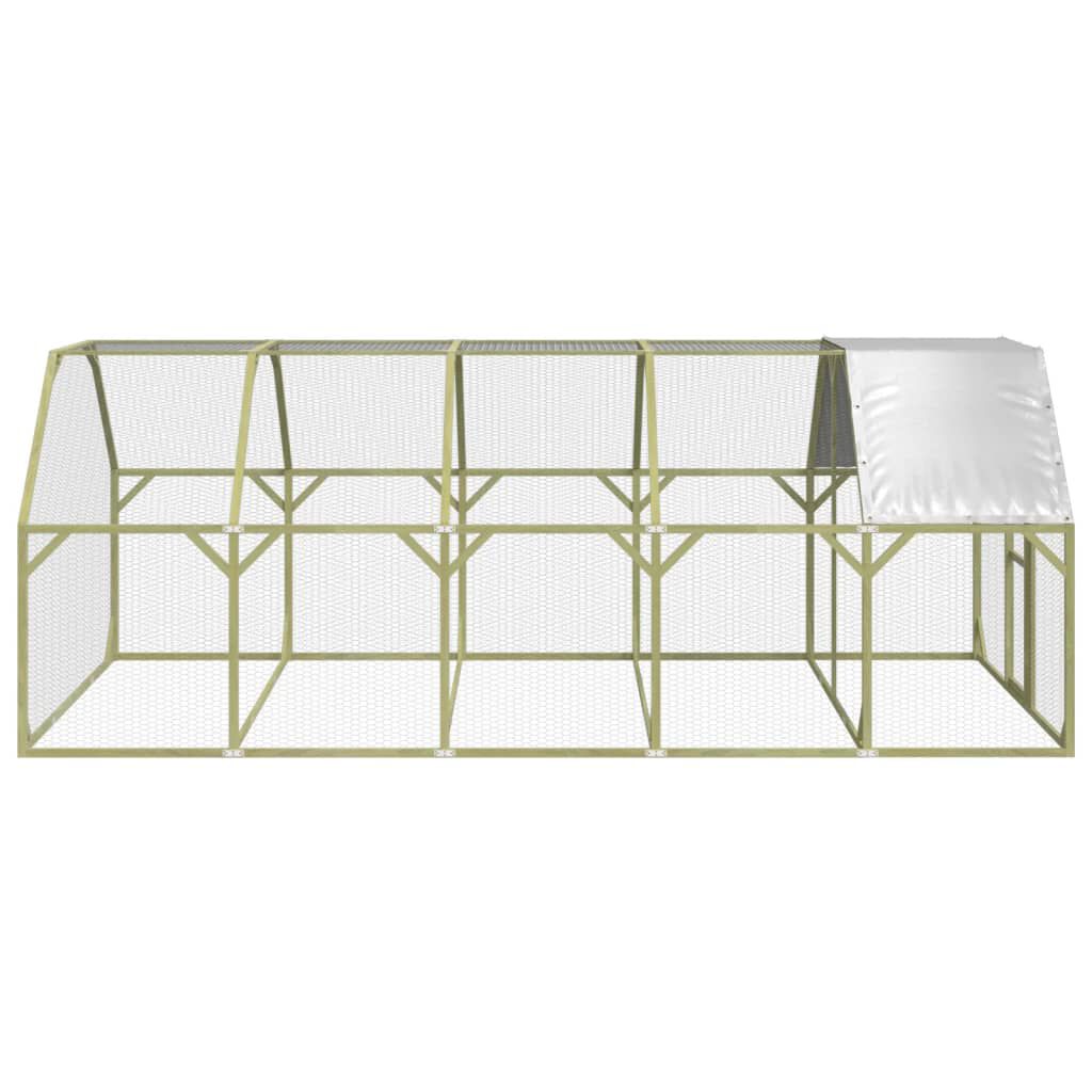 VidaXL Gallinero exterior madera thumbnail