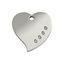 Placa identificativa Diamante Corazón para perros, , large indicador imagen numero 1
