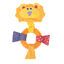 Tootoy! Chew Ring Hippo Multicolor Mordedor para cachorros, , large indicador imagen numero 2
