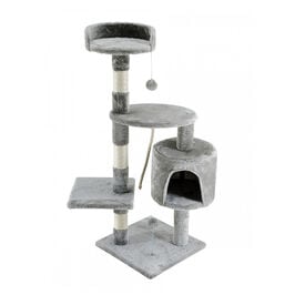 Mobiclinic Arbol rascador Gris oscuro para gatos mediano