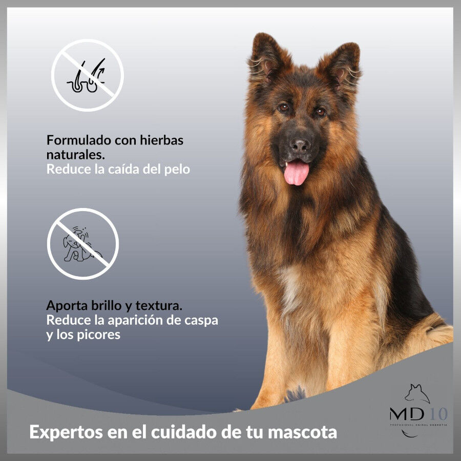 MD-10 Champú Hidratante y Dermoprotector para Pastor Alemán thumbnail