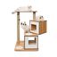 Rascador Vesper Doble para gatos color Roble, , large indicador imagen numero 2