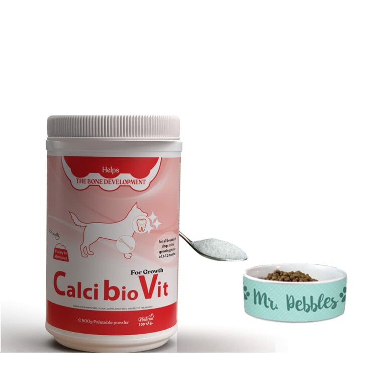 Calci Bio Vit – Complemento Nutricional para Cachorros y Hembras Lactantes.