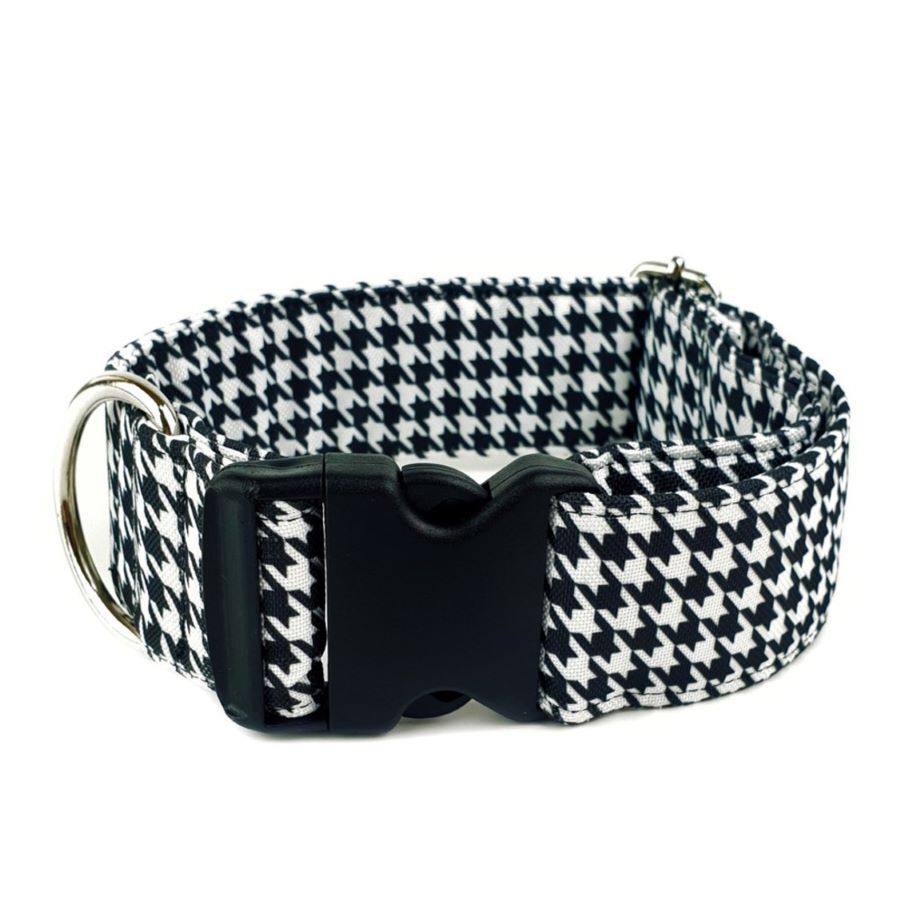 Collares Donky's Collar Pata de Gallo Hebilla Metálica para perros