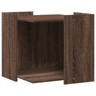 vidaXL Mueble cama madera roble para gatos