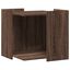 vidaXL Mueble cama para gatos madera marrón roble, , large indicador imagen numero 1