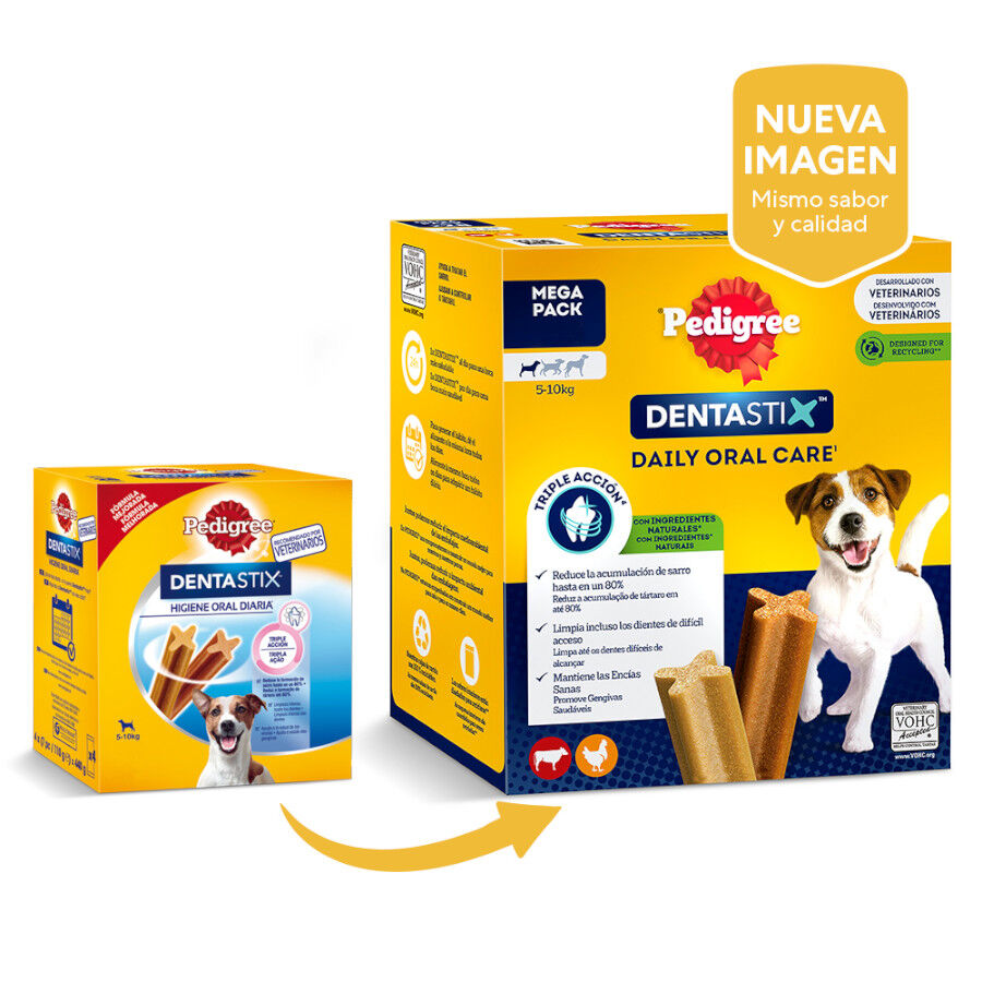 Pedigree Dentastix Snacks Dentales para perros pequeños thumbnail