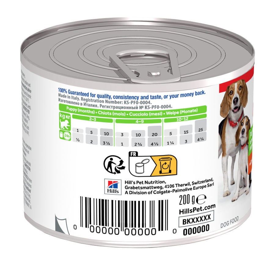 Hill&#039;s Science Plan PuppyyMother Mousse de Pollo lata para perros thumbnail