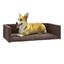 Vidaxl cama de maletero marr&oacute;n para perros, , large indicador imagen numero 10