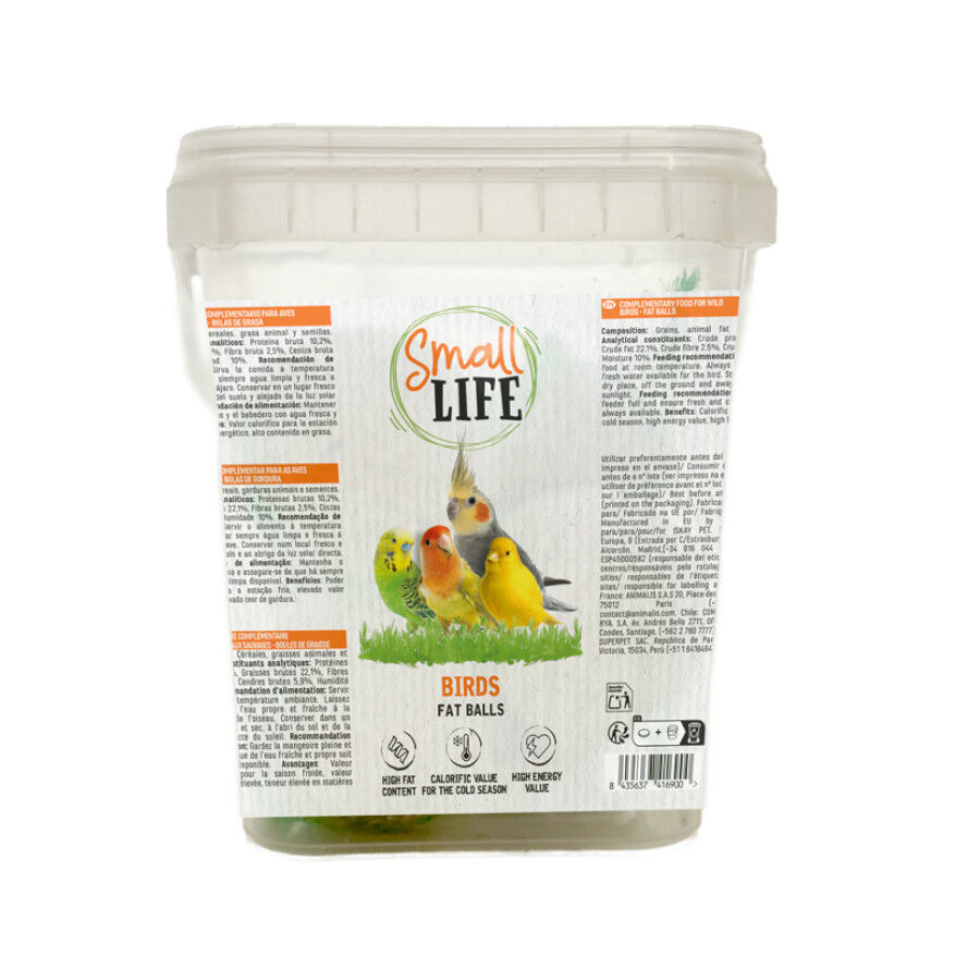 Small Life Bolas de Grasa para pájaros