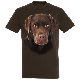 Camiseta Retriever color Marrón