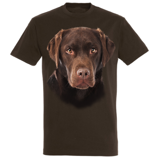 Camiseta Retriever color Marrón