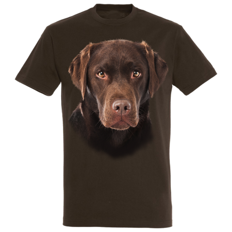 Camiseta Retriever color Marrón