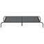 vidaXL Cama elevada para perros  negra 150x90x20 cm textilene y acero, , large indicador imagen numero 4